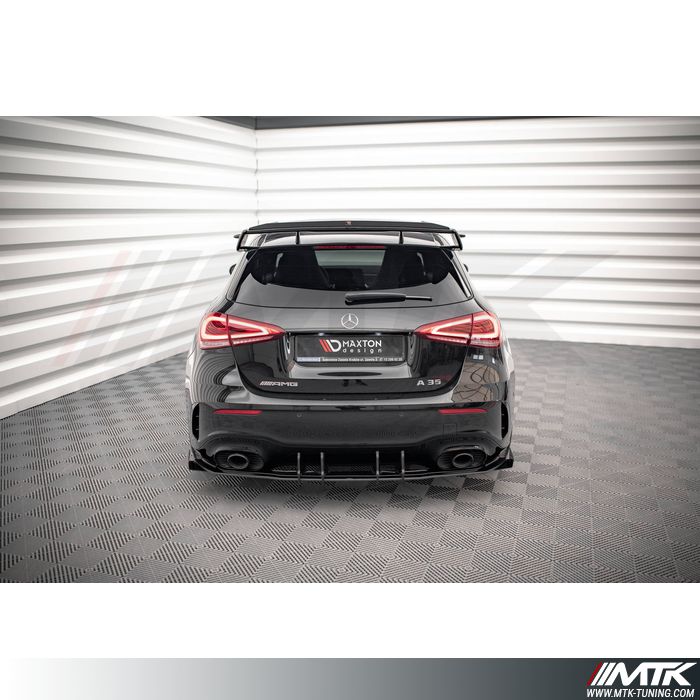 Diffuseur Maxton Street Pro + Flaps Mercedes A35 AMG W177 Pack Aero 2018 > 2020